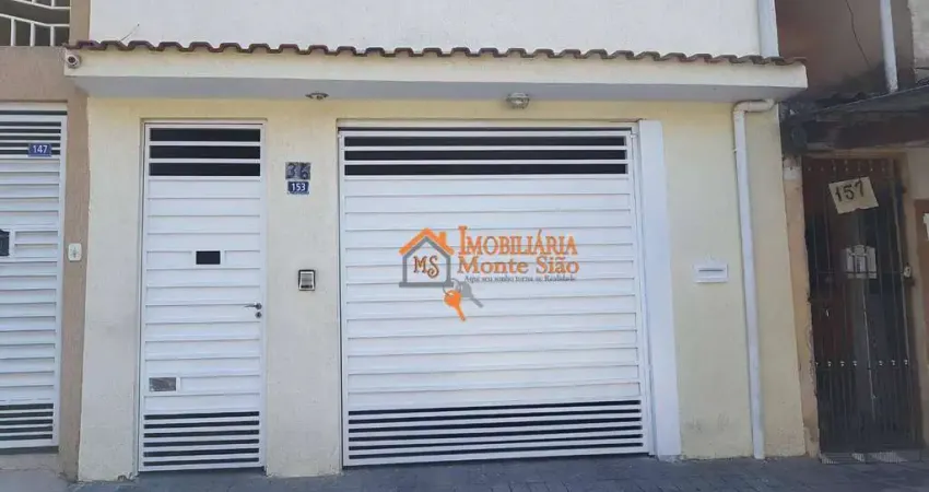 Sobrado com 3 dormitórios à venda por R$ 430.000,00 - Jardim Santa Lídia - Guarulhos/SP