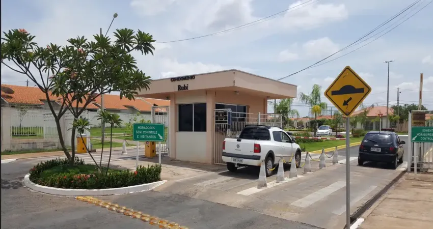 Aluguel - casa de 3/4 condomínio fechado  rubi - várzea grande - mt.