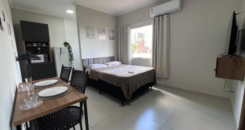 Flat maruza - com 28 metros quadrados - 100% mobiliado bosque da saúde