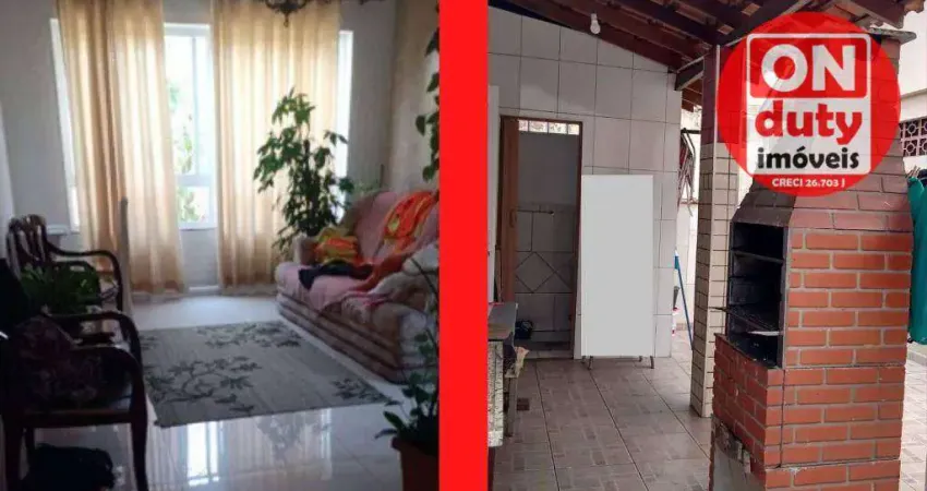 Sobrado com 3 dormitórios à venda, 241 m² por R$ 795.000,00 - Vila São Jorge - Santos/SP