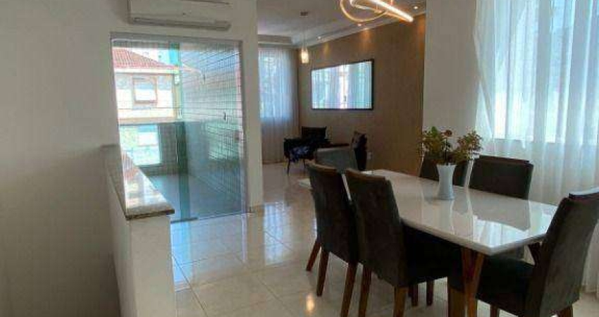 Casa com 3 quartos à venda, 156 m² por R$ 860.000 - Campo Grande - Santos/SP