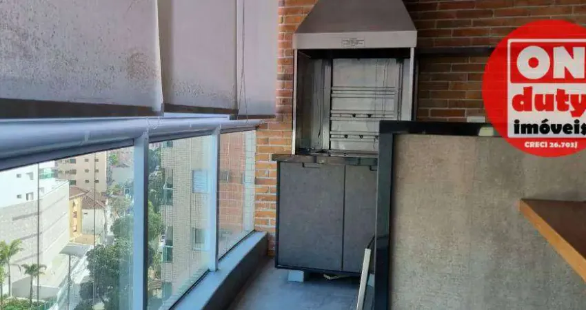 Apartamento com 2 dormitórios, 124 m² - venda por R$ 1.850.000,00 ou aluguel por R$ 8.530,00 - Boqueirão - Santos/SP