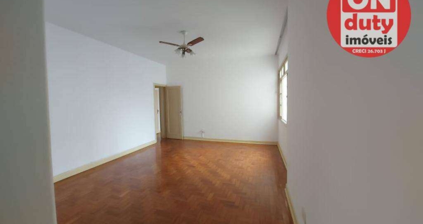 Apartamento para alugar, 110 m² por R$ 5.000/mês - Gonzaga - Santos/SP