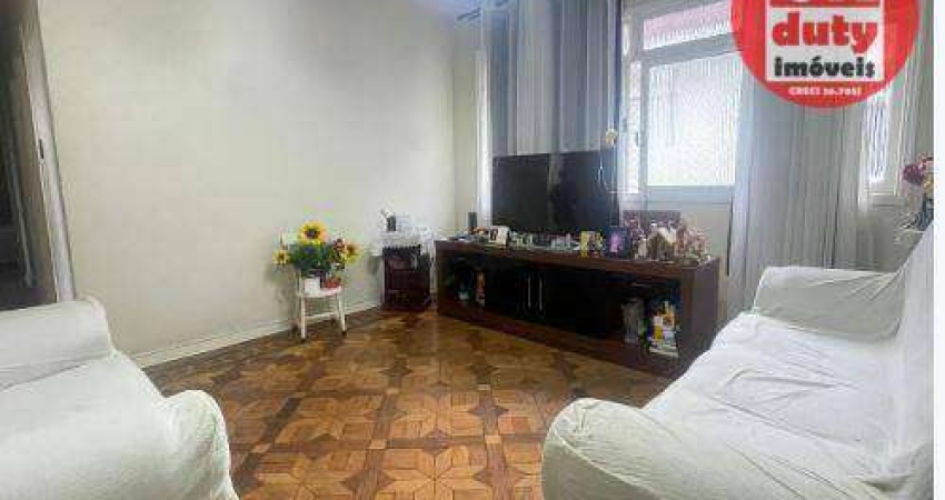 Apartamento com 2 dormitórios à venda, 85 m² por R$ 420.000,00 - Campo Grande - Santos/SP