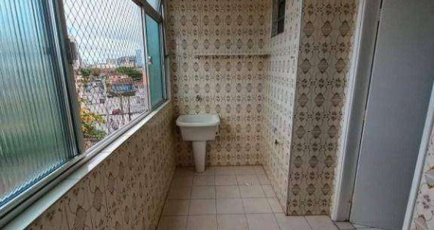 Apartamento com 2 dormitórios à venda, 110 m² por R$ 425.000,00 - Encruzilhada - Santos/SP