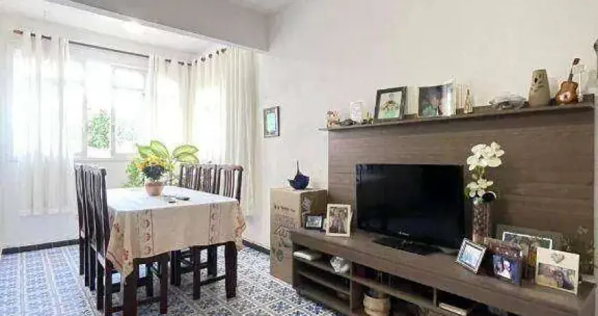 Apartamento com 2 dormitórios à venda, 80 m² por r$ 380.000,00 - aparecida - santos/sp