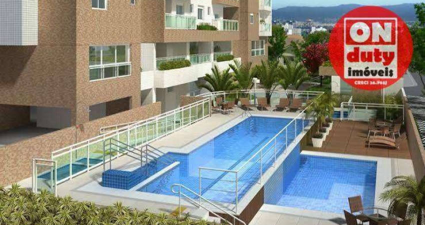 Apartamento com 1 dormitório à venda, 49 m² por R$ 449.000,00 - Macuco - Santos/SP