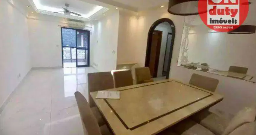 Apartamento com 3 dormitórios à venda, 97 m² por r$ 750.000,00 - itararé - são vicente/sp