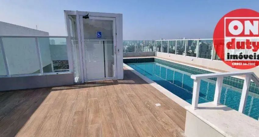 Apartamento  à venda, 55 m² por R$ 550.000 - Marapé - Santos/SP