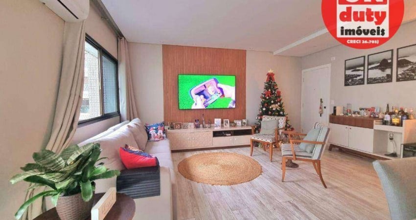 Apartamento  à venda, 148 m² por R$ 1.800.000 - Boqueirão - Santos/SP