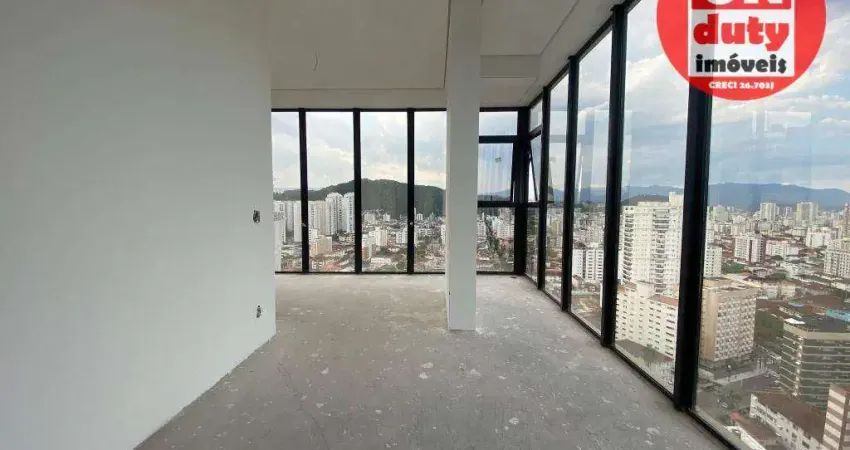 Cobertura Nova vista mar  à venda - José Menino - Santos/SP