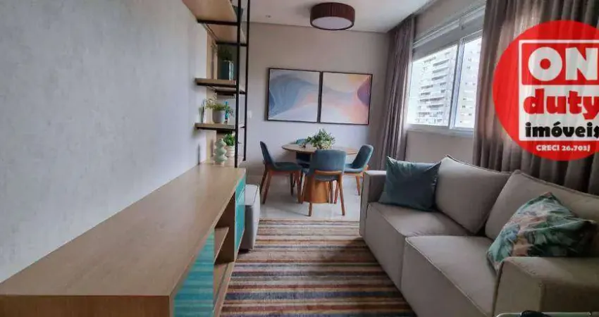 Apartamento com 1 dormitório à venda, 44 m² por R$ 640.000,00 - Ponta da Praia - Santos/SP