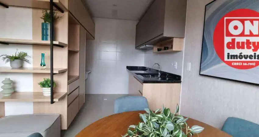 Apartamento com 1 dormitório à venda, 44 m² por r$ 640.000,00 - ponta da praia - santos/sp