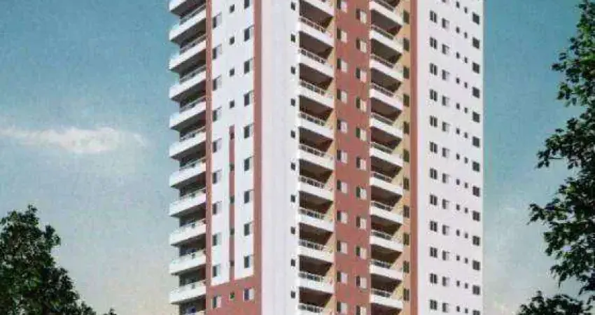 CREDLAR SEBASTIAN BACH Apartamento com 2 dormitórios  sendo  1 suíte à venda, 59 m² a partir R$ 508.500 - Centro - São Vicente/SP