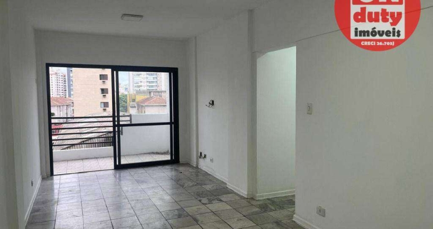 Apartamento  à venda, 98 m² por R$ 550.000 - Ponta da Praia - Santos/SP