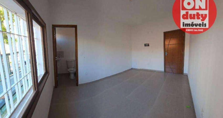 Sala para alugar, 14 m² por R$ 1.450,00/mês - Marapé - Santos/SP