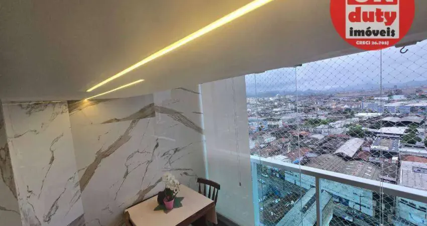 Apartamento com 2 dormitórios à venda, 59 m² por R$ 550.000,00 - Vila Matias - Santos/SP
