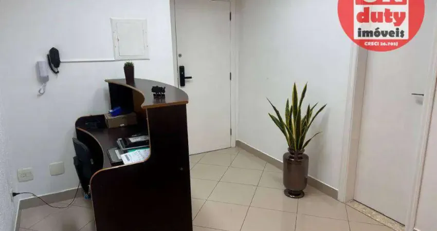 Sala, 63 m² - venda por R$ 650.000,00 ou aluguel por R$ 5.500,00/mês - Aparecida - Santos/SP