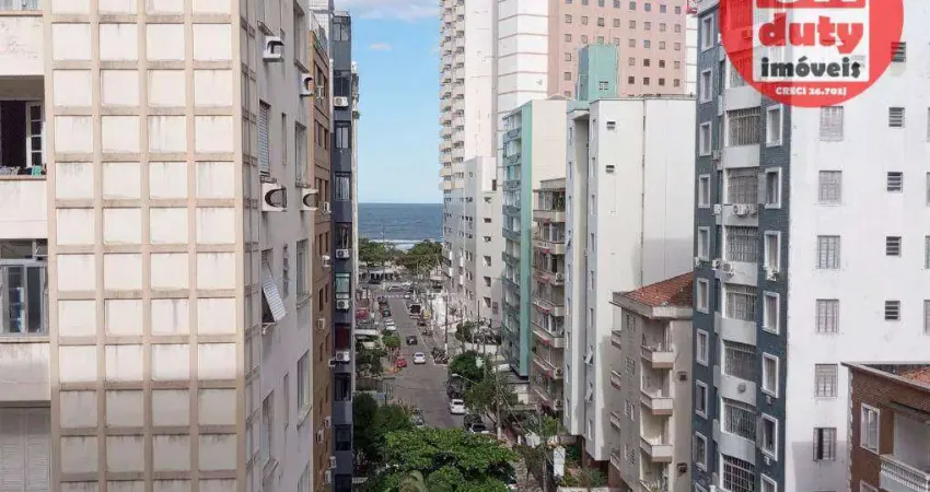 Apartamento com 2 quartos para alugar, 100 m² por R$ 4.500/mês - Boqueirão - Santos/SP