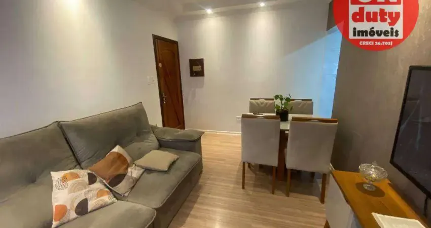 Apartamento com 2 dormitórios à venda, 67 m² por R$ 372.000,00 - Marapé - Santos/SP