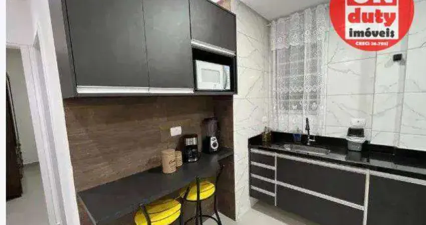 Apartamento com 2 dormitórios à venda, 60 m² por R$ 285.000,00 - Centro - São Vicente/SP