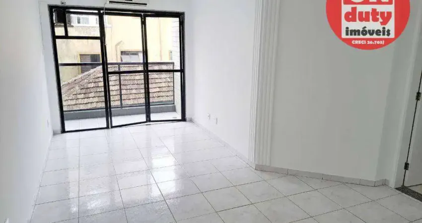 Apartamento com 2 dormitórios à venda, 97 m² por R$ 530.000,00 - Embaré - Santos/SP