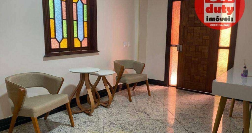 Apartamento com 2 dormitórios à venda, 65 m² por R$ 450.000 - Campo Grande - Santos/SP