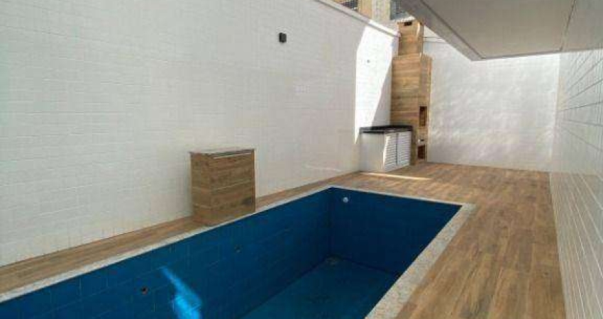 Casa com 3 quartos à venda, 125 m² por R$ 1.462.800 - Ponta da Praia - Santos/SP