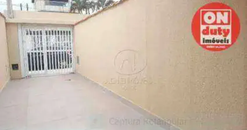 Casa sobreposta alta com 3 dormitórios à venda, 134 m² por R$ 595.000 - Estuário - Santos/SP