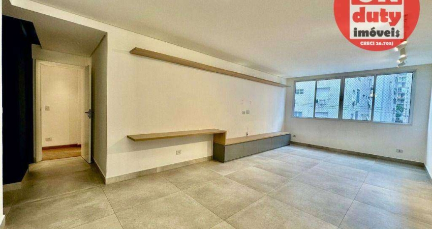 Apartamento com 3 dormitórios, 127 m² - venda por R$ 1.350.000,00 ou aluguel por R$ 9.374,17 - Gonzaga - Santos/SP