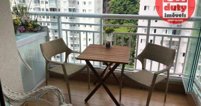Apartamento à venda, 84 m² por R$ 780.000,00 - Marapé - Santos/SP
