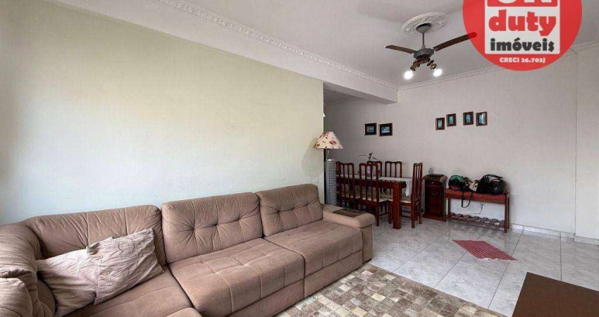 Apartamento com 2 dormitórios para alugar, 77 m² por R$ 4.400,00/mês - Boqueirão - Santos/SP
