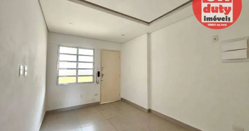 Apartamento com 1 dormitório, 48 m² - venda por R$ 390.000,00 ou aluguel por R$ 3.224,00/mês - Gonzaga - Santos/SP