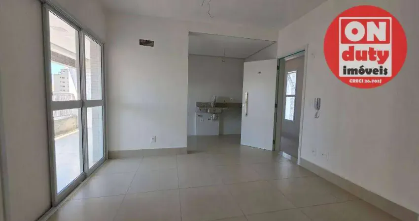 Apartamento com 1 dormitório à venda, 50 m² por r$ 720.000,00 - boqueirão - santos/sp