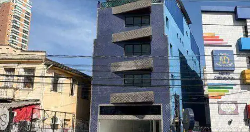 Prédio reformado para alugar, 1000 m² por r$ 30.000/mês - gonzaga - santos/sp