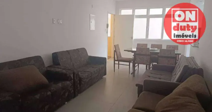 Apartamento com 3 quartos para alugar, 89 m² por r$ 4.600/mês - gonzaga - santos/sp