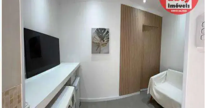 Apartamento com 1 quarto à venda, 30 m² por r$ 335. - aparecida - santos/sp
