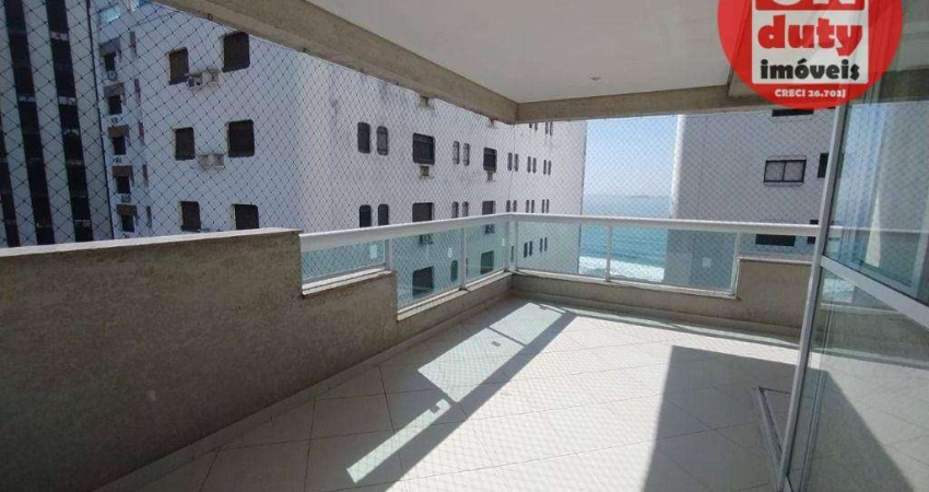 Apartamento com 3 suítes para alugar, 149 m² por R$ 7.000/mês - Astúrias - Guarujá/SP