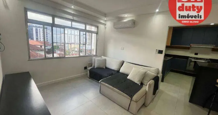 Apartamento com 2 quartos para alugar na Rua Saturnino de Brito, Marapé, Santos