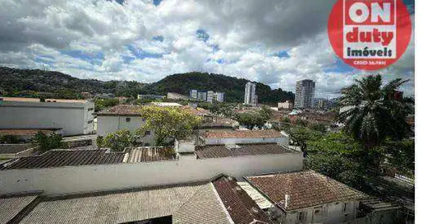 Apartamento reformado  com 1 dormitório à venda, 49 m² por r$ 378.000 - vila matias - santos/sp
