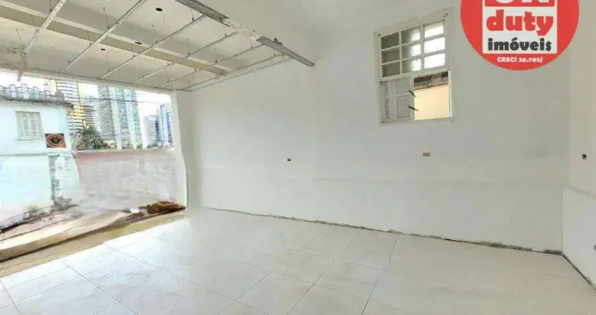 Loja para alugar, 80 m² por r$ 6.320,00/mês - campo grande - santos/sp