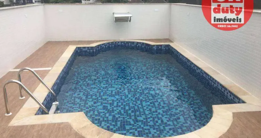 Casa com 4 suítes à venda, 370 m² por r$ 2.800.000 - ponta da praia - santos/sp
