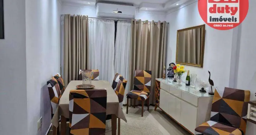 Apartamento à venda, 90 m² por r$ 535.000,00 - campo grande - santos/sp