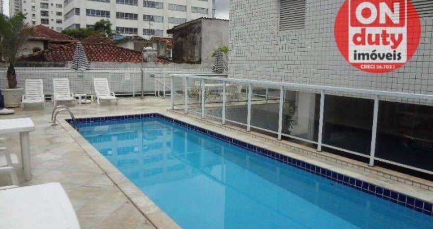 Apartamento com 2 dormitórios à venda, 104 m² por R$ 1.050.000,00 - Pompéia - Santos/SP