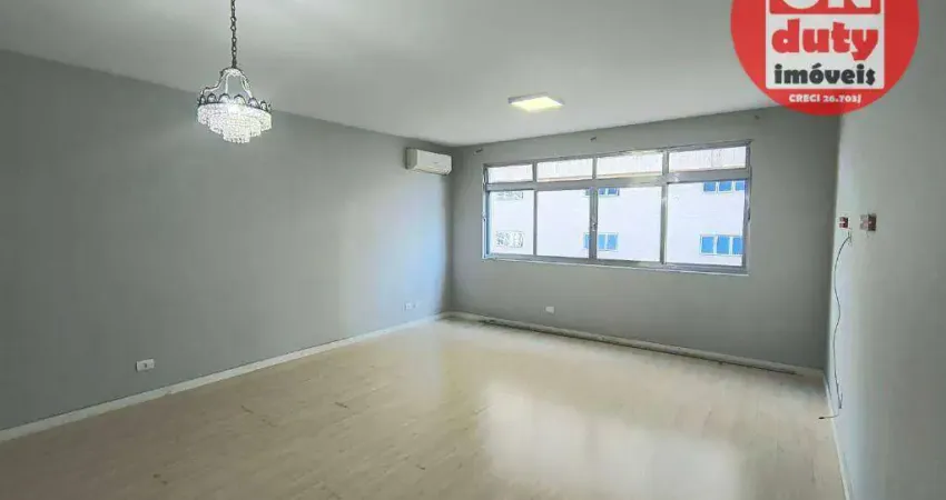 Apartamento com 3 quartos à venda, 138 m²  - embaré - santos/sp