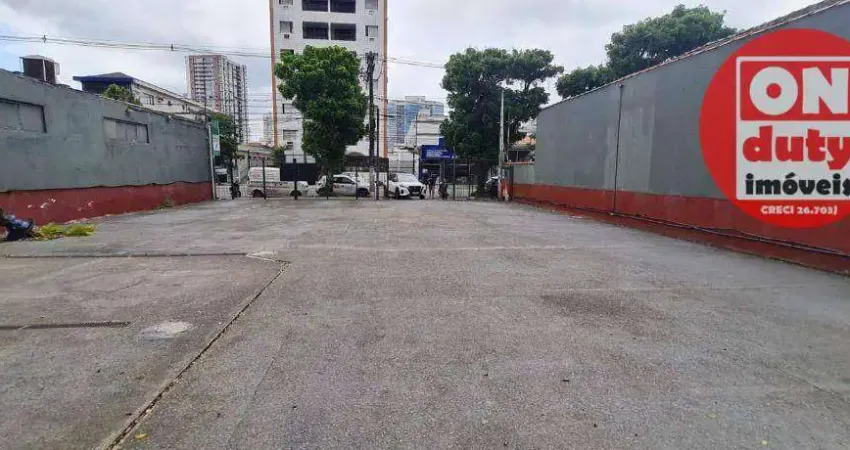 Terreno comercial para alugar na Avenida Doutor Pedro Lessa, Aparecida, Santos