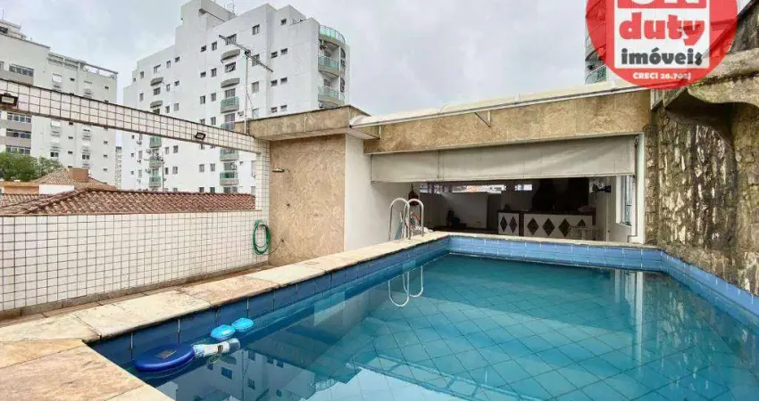 Casa com 3 quartos à venda na Rua Enguaguaçu, Ponta da Praia, Santos