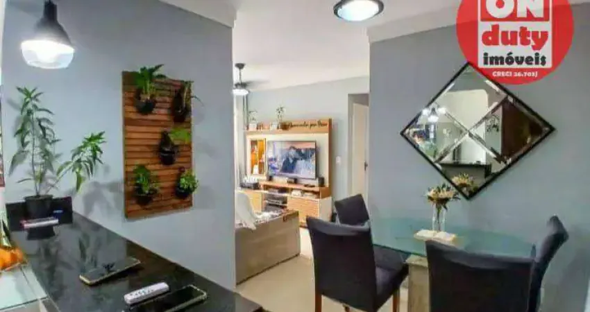 Apartamento com 2 dormitórios à venda, 60 m² por r$ 260.000,00 - saboó - santos/sp