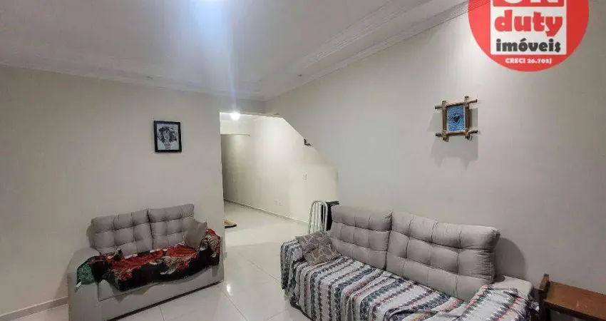 Sobreposta baixa com 2 suítes à venda, 138 m² por r$ 890.000 - aparecida - santos/sp
