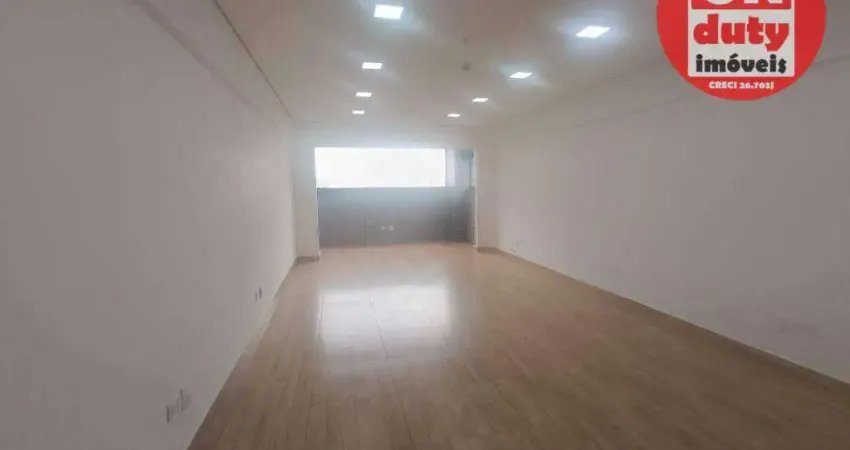 Sala para alugar, 45 m² por r$ 2.800,00/mês - encruzilhada - santos/sp